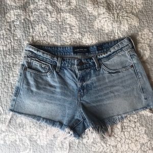 Lucky Brand denim cutoff shorts size 4/27